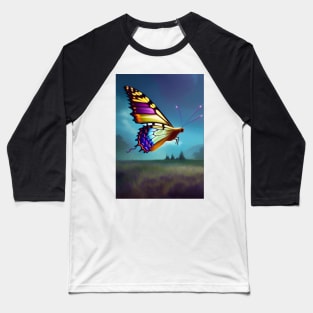 BEAUTIFUL  BUTTERFLY Baseball T-Shirt